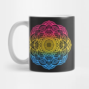 Pansexual Pride Mandala Mug